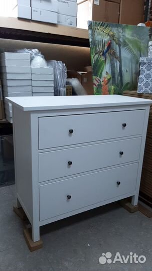 Hemnes комод с 3 ящиками Икеа, новый