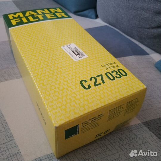 Фильтр воздушный mann C27030