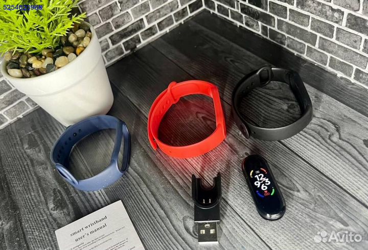 Фитнес браслеты SMART Band 7 новые