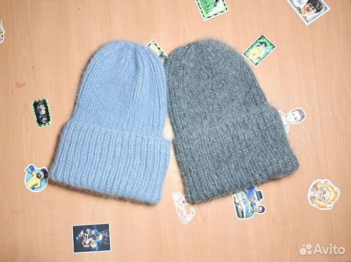 Шапка женская из пуха норки