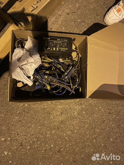 Тушка для майнинг фермы в сборе