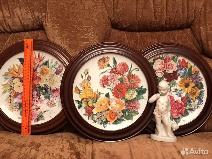 Тарелка большая Гранд финал Цветы Урсула Банд