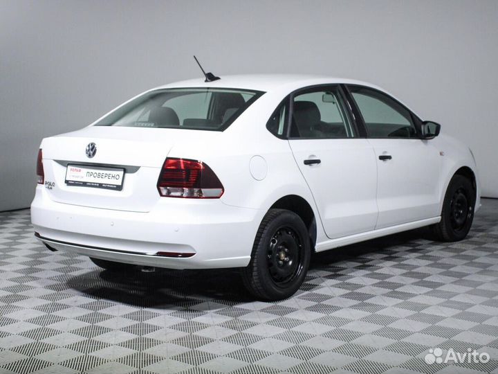 Volkswagen Polo 1.6 AT, 2019, 79 439 км