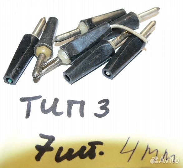 Штекеры приборные розетки вилки гнезда и др СССР