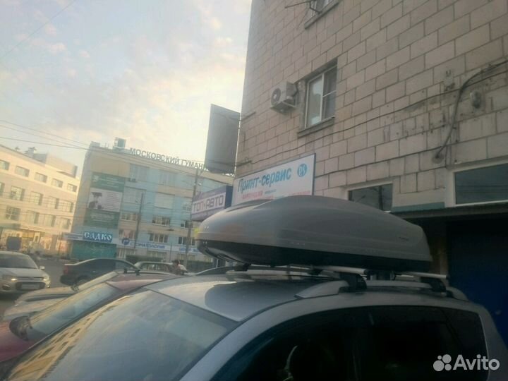 Багажник Евродеталь на рейлинги