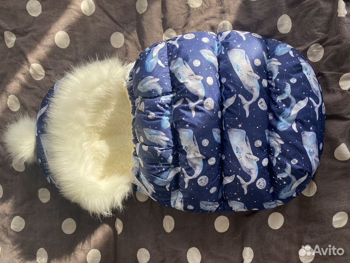 Зимний конверт в коляску