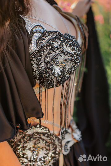 Костюм для восточных танцев основа