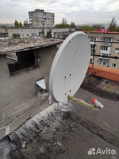 Установка,Настройка,Триколор НТВ+ Эфирных антенн