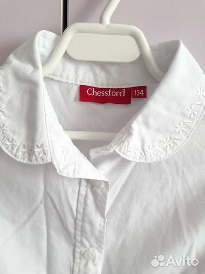 Рубашка школьная классическая д/дев. Chessford 134