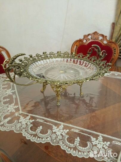 Ваза для фруктов на ножке Япония