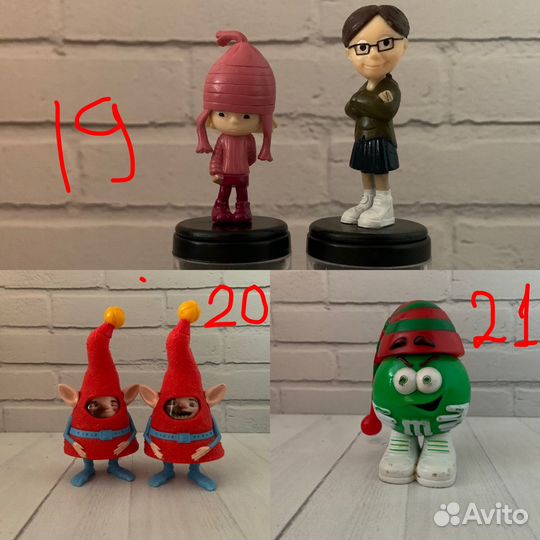 Игрушки разные Macdonalds Chupa-Chups