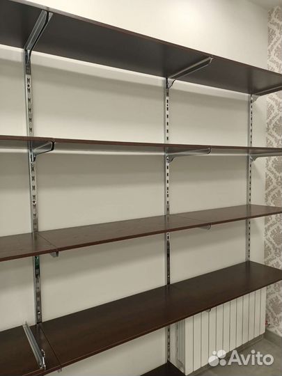 Полки с креплениями