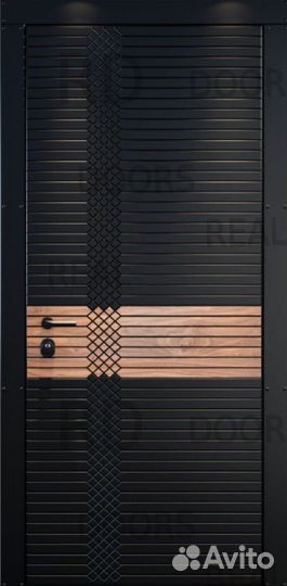 Дизайнерская входная дверь с терморазрывом