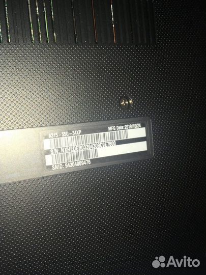 Игровой ноутбук Аcer