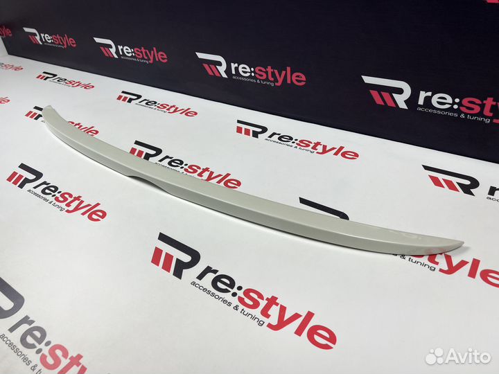 Спойлер На багажник Toyota Allion 260 Белый