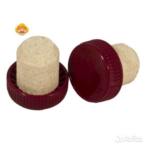 Пробка камю (корковая) 27*19,5 мм