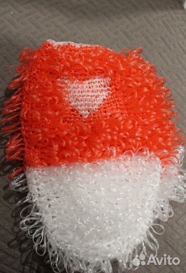 Мочалка варежка