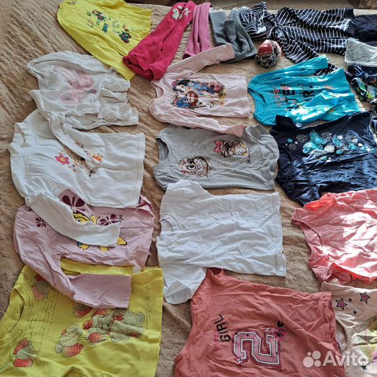Вещи пакетом для девочки 98-108