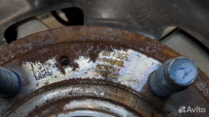 Ступица (кулак, цапфа) левая передняя Chevrolet Equinox 2017, 2021