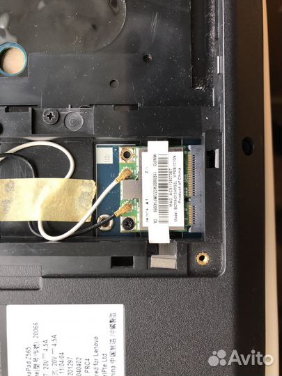 Ноутбук lenovo Z-565 на запчасти