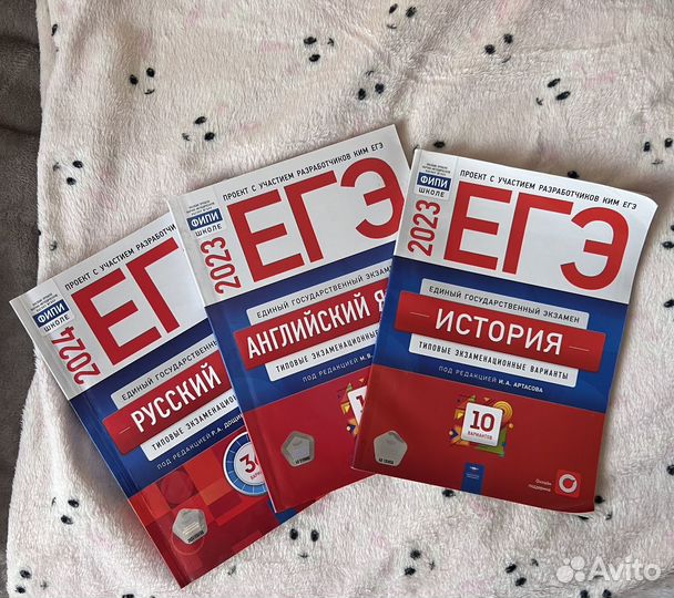 ЕГЭ 2023-2024 Русский язык, История, Английский