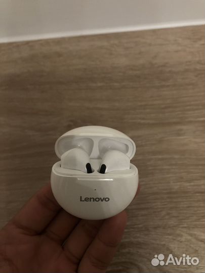 Беспроводные наушники lenovo