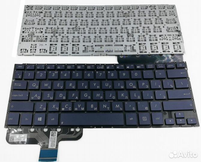Клавиатура для Asus UX301 p/n: 0KN0-QD1RU13, 0KNB
