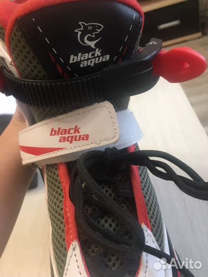 Роликовые коньки детские 34-36 размер ножки