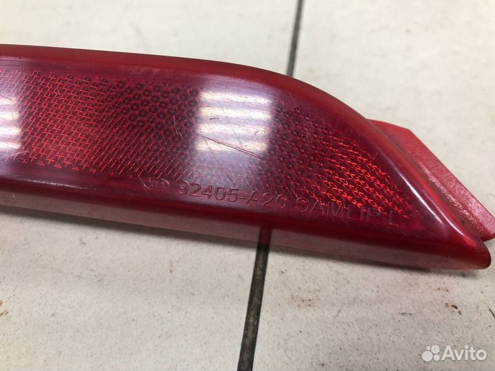 Отражатель в бампер задний левый Kia Ceed JD 2012