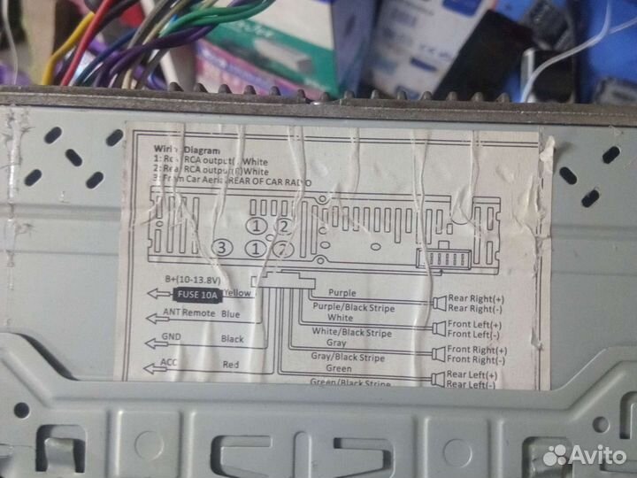 Китайская дешевая магнитола с bt,usb и sd(склад)