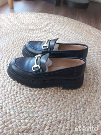 Лоферы (туфли) 37 размер. Натуральная кожа