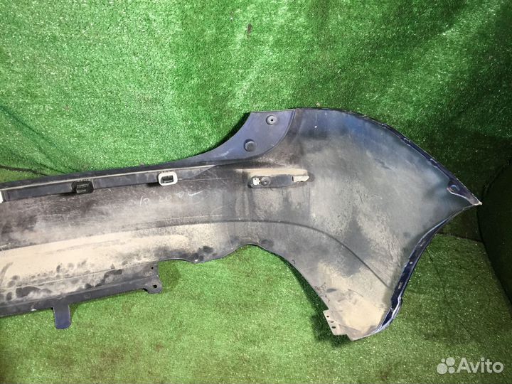 Бампер задний Mazda Premacy crew Синий царапины