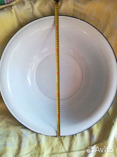 Тазик эмалированный