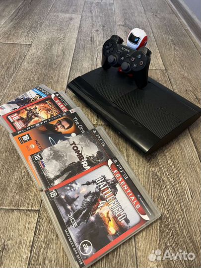 Sony PS3 super slim прошитая 500gb