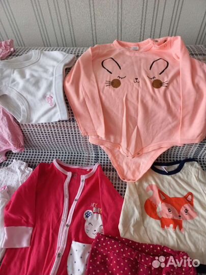 Вещи для девочки до 1 года пакетом