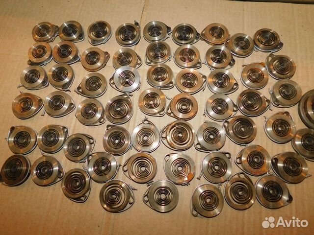 Заводные пружины к механическим часам СССР