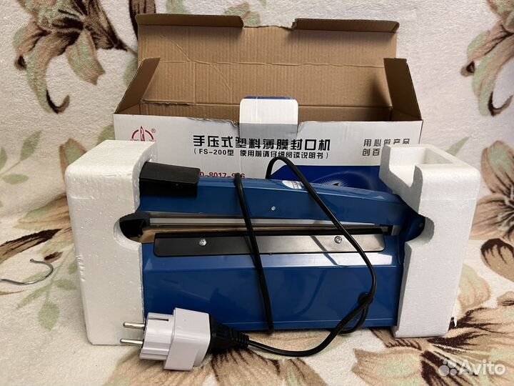 Новый ручной импульсный запайщик пакетов FS-200