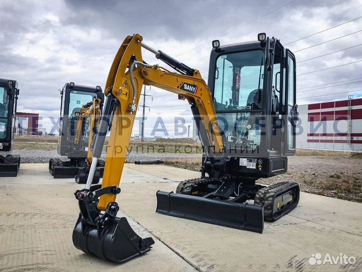 Мини-экскаватор Sany SY18C, 2023