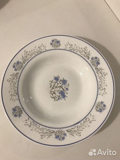 Тарелки из опалового стекла