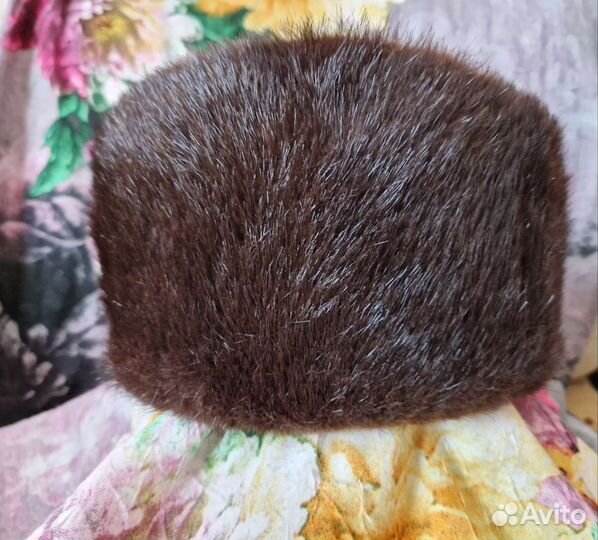 Мужская шапка из нутрии