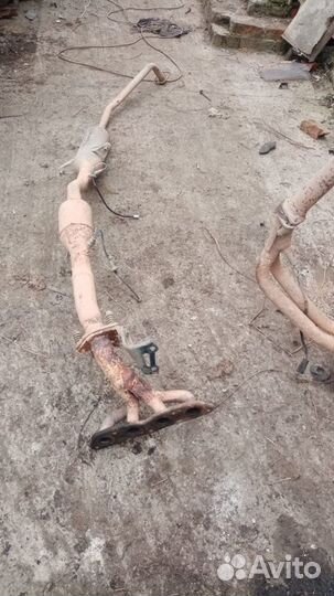 Toyota corolla е120 глушитель Королла