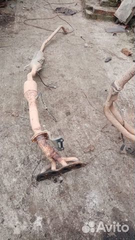 Toyota corolla е120 глушитель Королла