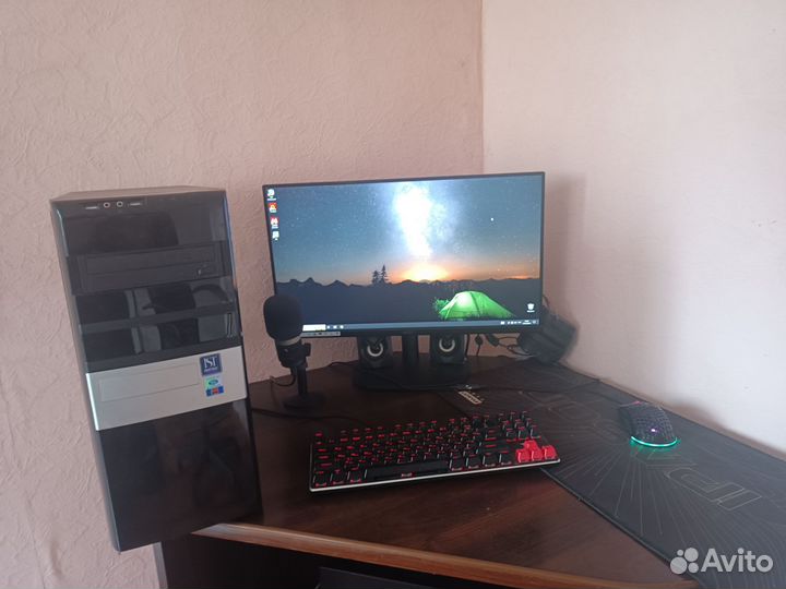 Игровой пк Intel core i5 3570k/RX 578/SSD/256/8GB