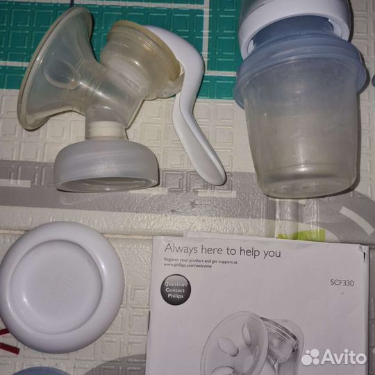 Молокоотсос avent ручной
