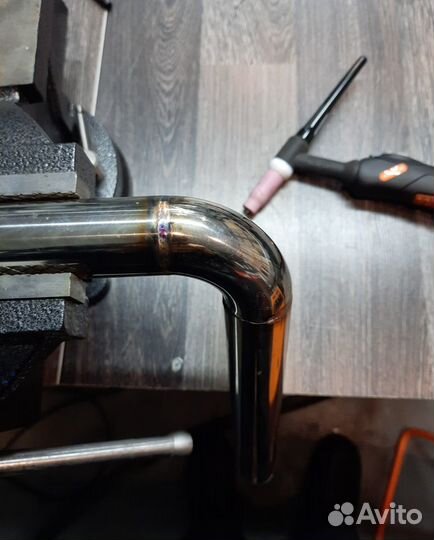 Сварка аргоном с выездом