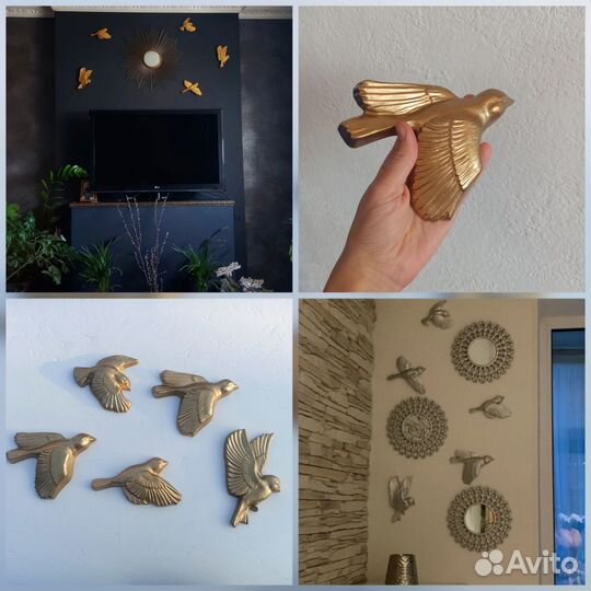 Птички на стену