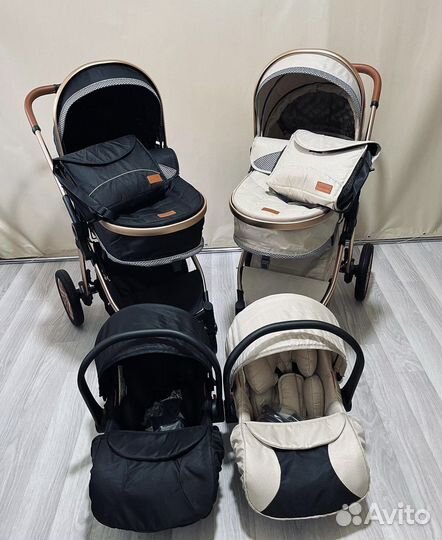 Коляска 3в1 Luxmom V9 новая