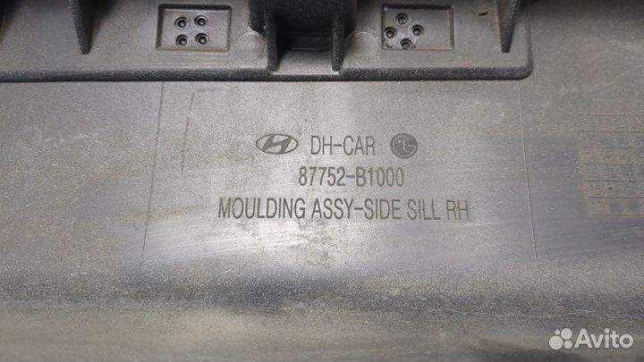 Накладка на порог Genesis G80, 2018