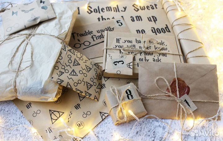 Адвент-календарь Гарри Поттер на 10 дней подарок