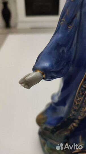 Статуэтка хозяйка медной горы гжель